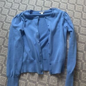 Crewcuts Women's Sky Blue Cardigan Sweater